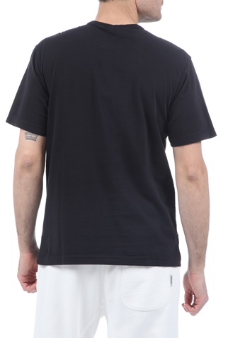 FRANKLIN & MARSHALL-Ανδρικό t-shirt FRANKLIN & MARSHALL μαύρο
