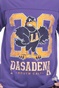 FRANKLIN & MARSHALL-Ανδρικό t-shirt FRANKLIN & MARSHALL μοβ