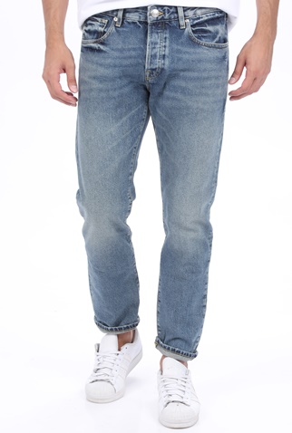 SCOTCH & SODA-Ανδρικό jean παντελόνι SCOTCH & SODA Lot 22 Ralston Cropped - organ μπλε