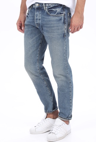 SCOTCH & SODA-Ανδρικό jean παντελόνι SCOTCH & SODA Lot 22 Ralston Cropped - organ μπλε