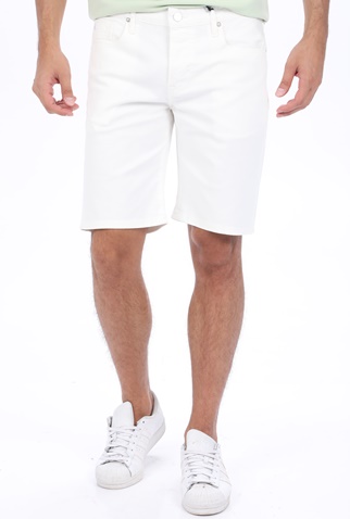 SCOTCH & SODA-Ανδρική βερμούδα SCOTCH & SODA Ralston Short - Off White λευκή