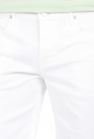 SCOTCH & SODA-Ανδρική βερμούδα SCOTCH & SODA Ralston Short - Off White λευκή