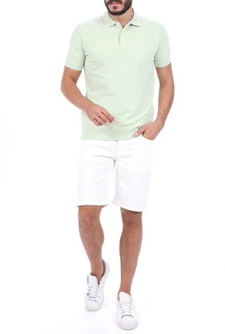 SCOTCH & SODA-Ανδρική βερμούδα SCOTCH & SODA Ralston Short - Off White λευκή