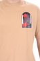 SCOTCH & SODA-Ανδρικό t-shirt SCOTCH & SODA Oversized crewneck artwork t-s εκρού