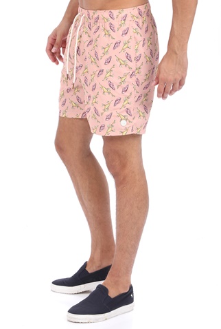 SCOTCH & SODA-Ανδρικό μαγιό σορτς SCOTCH & SODA ροζ
