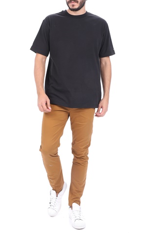 SCOTCH & SODA-Ανδρικό chino παντελόνι SCOTCH & SODA MOTT - Classic pima organic cotton καφέ