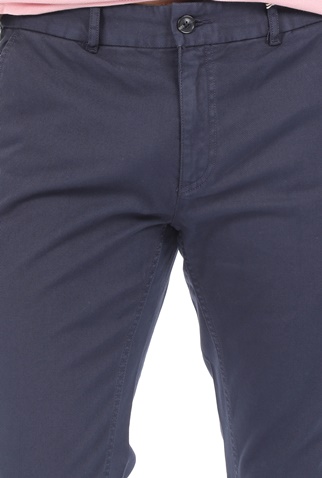 SCOTCH & SODA-Ανδρικό chino παντελόνι SCOTCH & SODA MOTT - Classic garment -dyed t μπλε