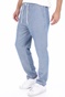 SCOTCH & SODA-Ανδρικό παντελόνι SCOTCH & SODA FAVE- Linen-Organic cotton μπλε