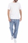 SCOTCH & SODA-Ανδρικό παντελόνι SCOTCH & SODA FAVE- Linen-Organic cotton μπλε