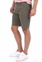 SCOTCH & SODA-Ανδρική chino βερμούδα SCOTCH & SODA STUART- Classic pima cotton χακί γκρι