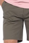 SCOTCH & SODA-Ανδρική chino βερμούδα SCOTCH & SODA STUART- Classic pima cotton χακί γκρι