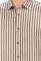 SCOTCH & SODA-Ανδρικό πουκάμισο SCOTCH & SODA REGULAR FIT- Cotton twill μαύρο μπεζ