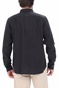 SCOTCH & SODA-Ανδρικό πουκάμισο SCOTCH & SODA REGULAR FIT- Garment-dyed line μαύρο
