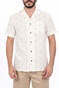 SCOTCH & SODA-Ανδρικό πουκάμισο SCOTCH & SODA HAWAII FIT εκρού