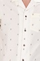 SCOTCH & SODA-Ανδρικό πουκάμισο SCOTCH & SODA HAWAII FIT εκρού