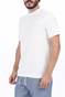 SCOTCH & SODA-Ανδρικό t-shirt SCOTCH & SODA Classic solid organic cotton λευκό