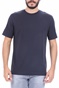 SCOTCH & SODA-Ανδρικό t-shirt SCOTCH & SODA Classic solid organic cotton μπλε