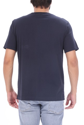 SCOTCH & SODA-Ανδρικό t-shirt SCOTCH & SODA Classic solid organic cotton μπλε