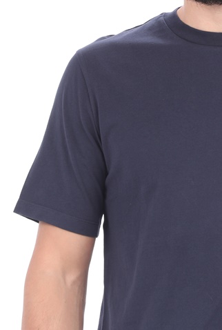 SCOTCH & SODA-Ανδρικό t-shirt SCOTCH & SODA Classic solid organic cotton μπλε