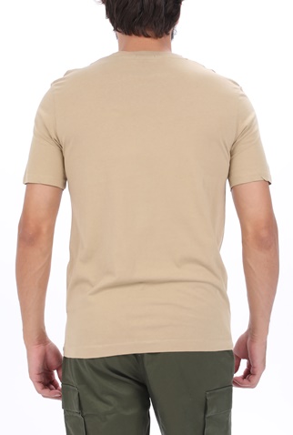 SCOTCH & SODA-Ανδρικό t-shirt SCOTCH & SODA Classic solid organic cotton εκρού