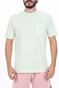 SCOTCH & SODA-Ανδρικό t-shirt SCOTCH & SODA Organic cotton garment-dyed γαλάζιο