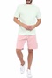 SCOTCH & SODA-Ανδρικό t-shirt SCOTCH & SODA Organic cotton garment-dyed γαλάζιο