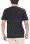 SCOTCH & SODA-Ανδρικό t-shirt SCOTCH & SODA Classic cotton-elastane μαύρο εκρού