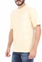 SCOTCH & SODA-Ανδρικό t-shirt SCOTCH & SODA Relaxed organic cotton-jersey πορτοκαλί
