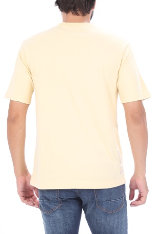 SCOTCH & SODA-Ανδρικό t-shirt SCOTCH & SODA Relaxed organic cotton-jersey πορτοκαλί
