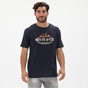 SCOTCH & SODA-Ανδρικό t-shirt SCOTCH & SODA 160859 Organic cotton jersey artwork μπλε