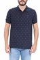 SCOTCH & SODA-Ανδρική μπλούζα polo SCOTCH & SODA μπλε