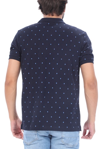 SCOTCH & SODA-Ανδρική μπλούζα polo SCOTCH & SODA μπλε