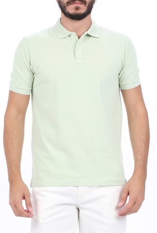 SCOTCH & SODA-Ανδρική polo μπλούζα SCOTCH & SODA πράσινη
