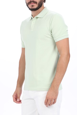 SCOTCH & SODA-Ανδρική polo μπλούζα SCOTCH & SODA πράσινη