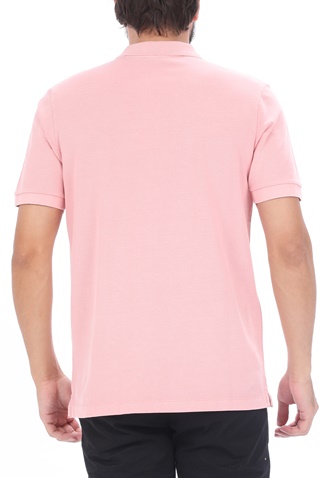 SCOTCH & SODA-Ανδρική polo μπλούζα SCOTCH & SODA ροζ