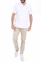 SCOTCH & SODA-Ανδρική polo μπλούζα SCOTCH & SODA λευκή