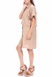 SCOTCH & SODA-Γυναικείο mini φόρεμα SCOTCH & SODA shirt dress μπεζ