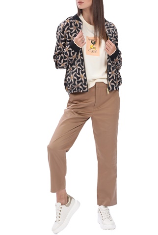 SCOTCH & SODA-Γυναικείο bomber jacket SCOTCH & SODA μπλε κίτρινο