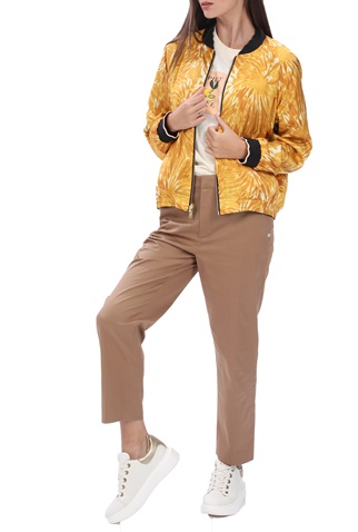 SCOTCH & SODA-Γυναικείο bomber jacket SCOTCH & SODA μπλε κίτρινο