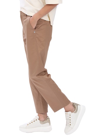SCOTCH & SODA-Γυναικείο chino παντελόνι SCOTCH & SODA Abott εκρού
