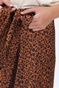SCOTCH & SODA-Γυναικεία maxi φούστα SCOTCH & SODA καφέ 