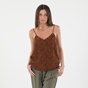 SCOTCH & SODA-Γυναικείο top SCOTCH & SODA 162162 Jersey καφέ leopard