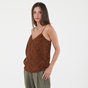 SCOTCH & SODA-Γυναικείο top SCOTCH & SODA 162162 Jersey καφέ leopard