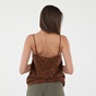 SCOTCH & SODA-Γυναικείο top SCOTCH & SODA 162162 Jersey καφέ leopard