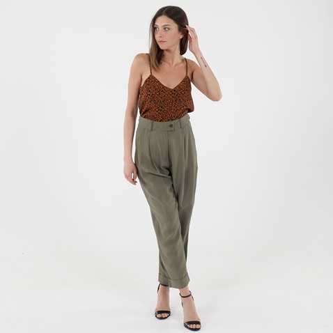 SCOTCH & SODA-Γυναικείο top SCOTCH & SODA 162162 Jersey καφέ leopard
