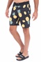 HURLEY-Ανδρικό μαγιό βερμούδα HURLEY M PHTM WINDANSEA 18' μαύρο κίτρινο