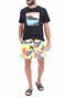HURLEY-Ανδρικό μαγιό σορτς HURLEY M BIRD ROCK VOLLEY 17' κίτρινο
