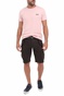 SUPERDRY-Ανδρικό t-shirt SUPERDRY VINTAGE ροζ