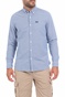 SUPERDRY-Ανδρικό oxford πουκάμισο SUPERDRY CLASSIC UNIVERSITY OXFORD μπλε λευκό