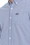 SUPERDRY-Ανδρικό oxford πουκάμισο SUPERDRY CLASSIC UNIVERSITY OXFORD μπλε λευκό